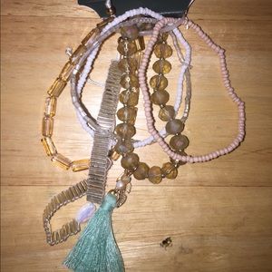 Turquoise Bracelet  bundle with six bracelets